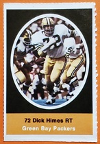 1972 Sunoco Stamps #222 Dick Himes