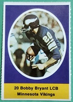 1972 Sunoco Stamps #356 Bobby Bryant