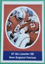 1972 Sunoco Stamps #373 Ike Lassiter