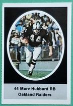 1972 Sunoco Stamps #466 Marv Hubbard