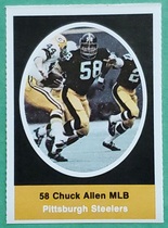 1972 Sunoco Stamps #522 Chuck Allen