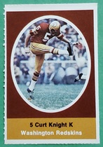 1972 Sunoco Stamps #612 Curt Knight