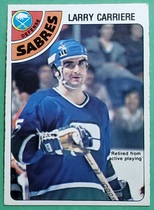 1978 O-Pee-Chee OPC Base Set #272 Larry Carriere