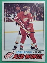 1977 O-Pee-Chee OPC Base Set #197 Dennis Hextall