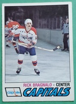 1977 O-Pee-Chee OPC Base Set #296 Rick Bragnalo