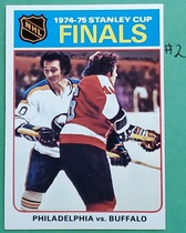 1975 Topps Base Set #1 Stanley Cup Finals