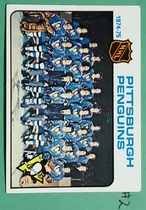 1975 Topps Base Set #93 Penguins Team