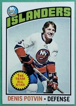 1976 Topps Base Set #170 Denis Potvin