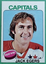1975 Topps Base Set #134 Jack Egers
