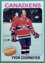 1975 Topps Base Set #70 Yvan Cournoyer