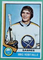 1974 Topps Base Set #159 Mike Robitaille
