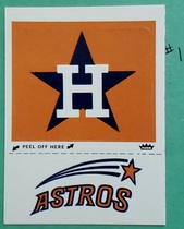1979 Fleer Grand Slam Hi-Gloss Stickers #NNO Houston Astros