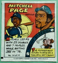 1979 Topps Comics #14 Mitchell Page