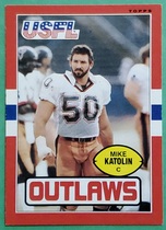 1985 Topps USFL #2 Mike Katolin