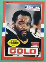 1985 Topps USFL #36 Bruce Thornton