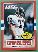 1985 Topps USFL #40 Pete Catan