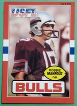 1985 Topps USFL #54 Robbie Mahfouz