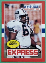 1985 Topps USFL #64 Eddie Weaver