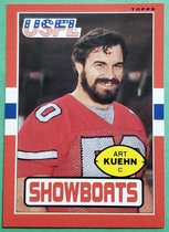 1985 Topps USFL #71 Art Kuehn