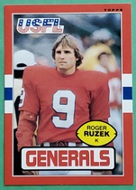 1985 Topps USFL #85 Roger Ruzek