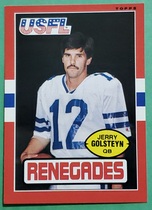 1985 Topps USFL #100 Jerry Golsteyn