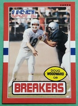 1985 Topps USFL #113 Doug Woodward