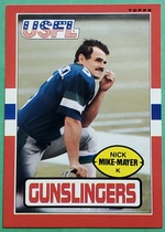 1985 Topps USFL #118 Nick Mike-Mayer