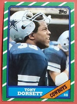 1986 Topps Base Set #126 Tony Dorsett