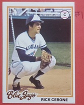 1978 Topps Base Set #469 Rick Cerone