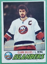 1977 Topps Base Set #250 Clark Gillies