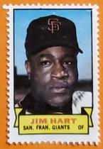 1969 Topps Stamps #104 Jim Ray Hart