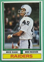 1974 Topps Base Set #39 Mike Siani