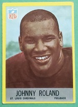 1967 Philadelphia Base Set #163 Johnny Roland