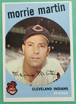 1959 Topps Base Set #38 Morrie Martin