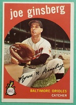 1959 Topps Base Set #66 Joe Ginsberg