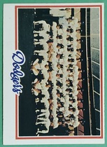 1978 Topps Base Set #259 Dodgers Team