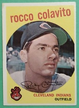 1959 Topps Base Set #420 Rocky Colavito