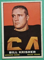 1961 Topps Base Set #136 Bill Krisher