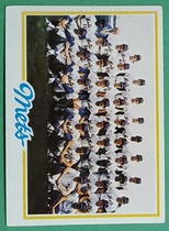 1978 Topps Base Set #356 Mets Team