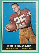 1961 Topps Base Set #161 Rich McCabe