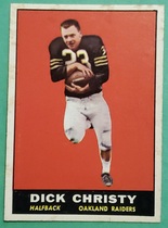 1961 Topps Base Set #184 Dick Christy