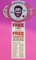 1976 Pepsi Discs #38 Sherman White