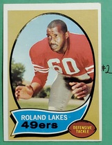 1970 Topps Base Set #27 Roland Lakes