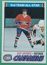 1977 Topps Base Set #60 Guy Lapointe