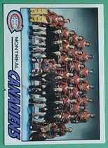 1977 Topps Base Set #80 Canadiens Team