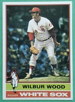 1976 Topps Base Set #368 Wilbur Wood