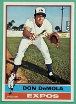 1976 Topps Base Set #571 Don DeMola