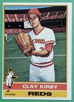 1976 Topps Base Set #579 Clay Kirby