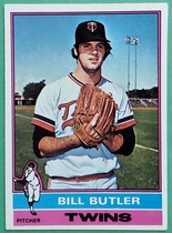 1976 Topps Base Set #619 Bill Butler