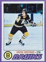 1977 Topps Base Set #95 Gregg Sheppard
